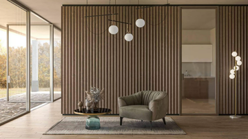 BOY LAVORATA - Wooden boiserie by CARMINATI SERRAMENTI - view 3